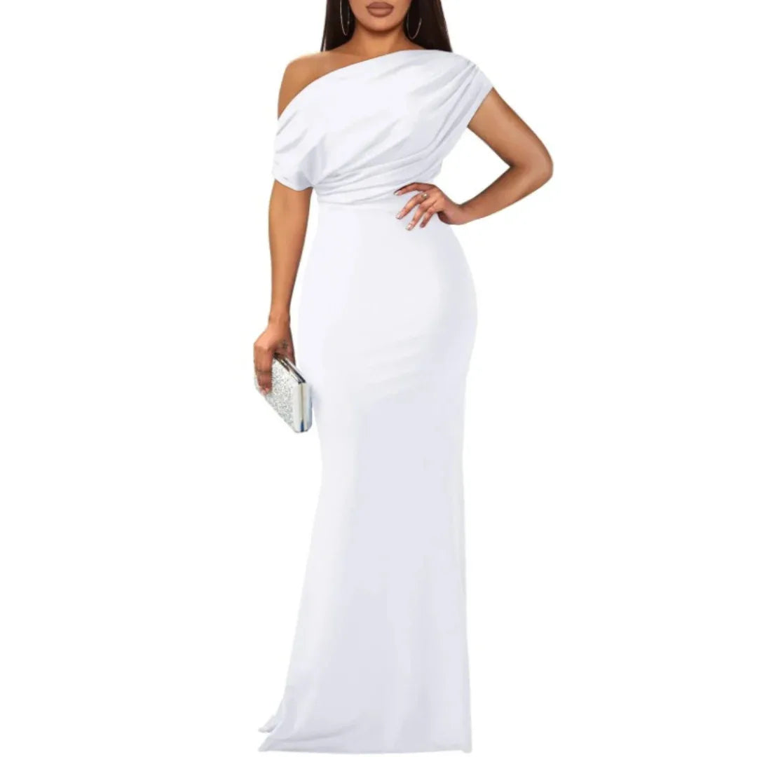 NOEMIA™ – Elegant Bodycon Maxi Party Dress - MABEL LONDON