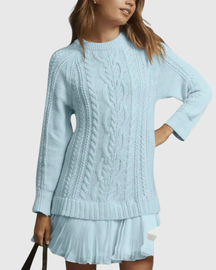 Eira | Classic Sweater Dress - MABEL LONDON