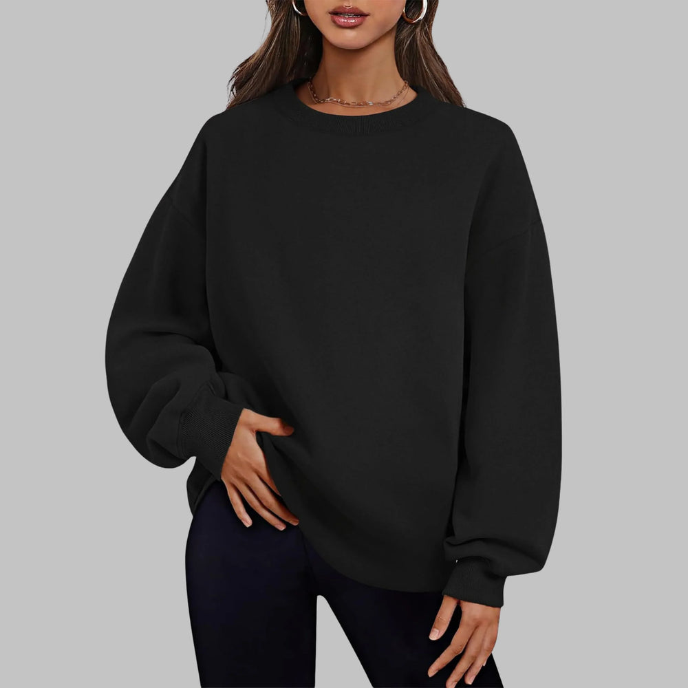 MEDGI™ - Casual Oversized Crewneck Long Sleeve Sweater - MABEL LONDON