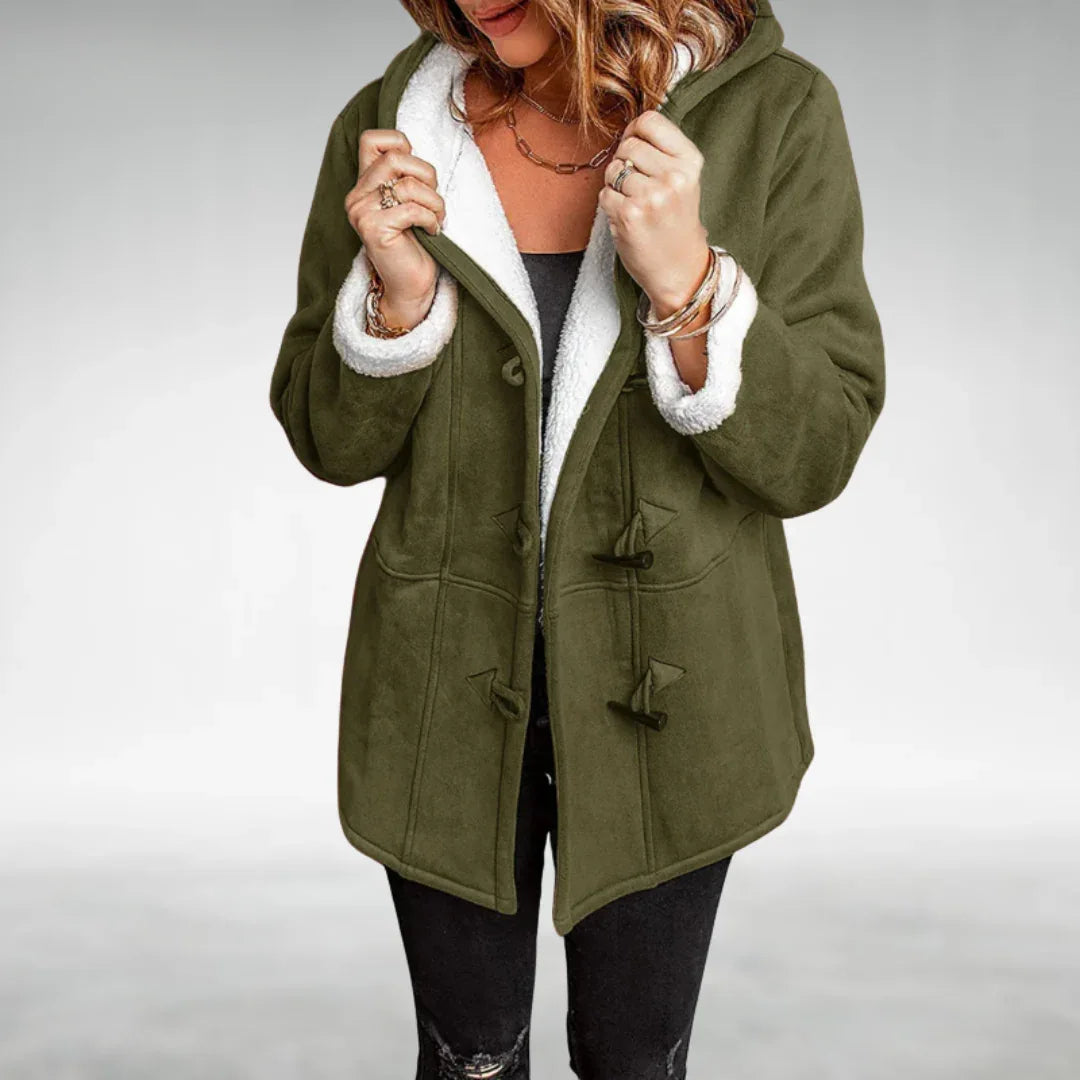 Claire™ | Refined Fleece-Lined Winter Coat - MABEL LONDON