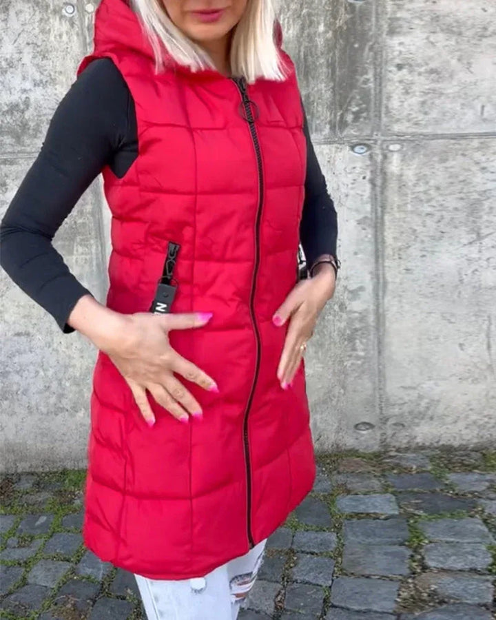CELESTE™ - Sleeveless Puffer Jacket - MABEL LONDON