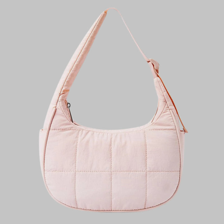 ZARIAH™ - Chic Mini Puffer Crescent Shoulder Bag - MABEL LONDON