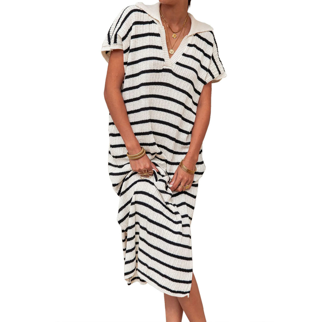 ODESSA™ - Summer Graceful Slit Loose Maxi Dress - MABEL LONDON