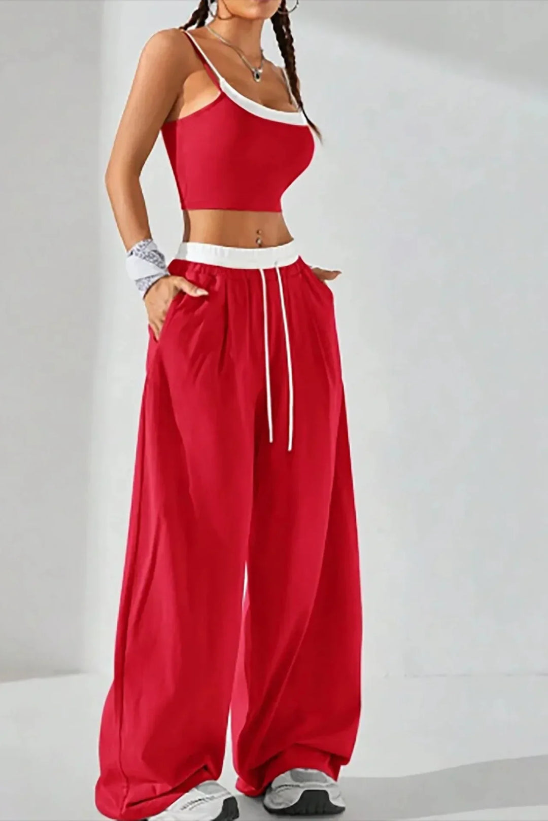 JENNA™ - Casual Two-Piece Set - MABEL LONDON