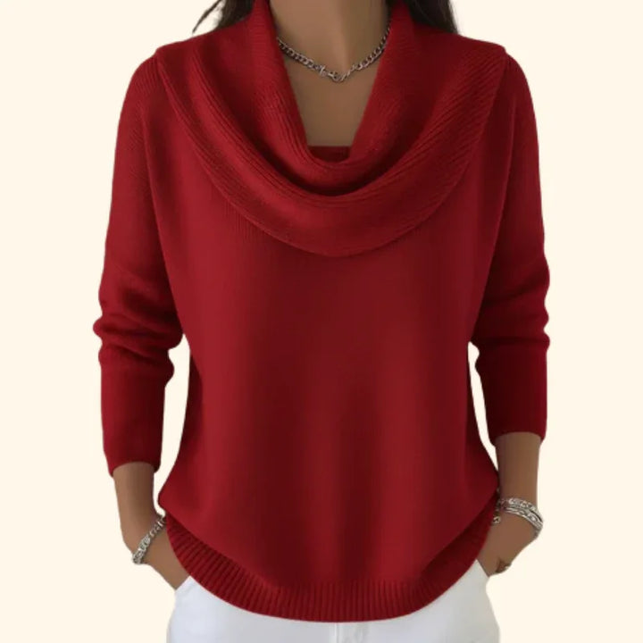 Elliza | Sweater with Collar - MABEL LONDON