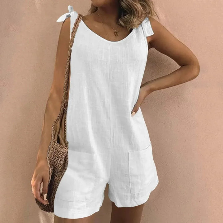 LILA™ – Casual One Piece Sleeveless Playsuit - MABEL LONDON