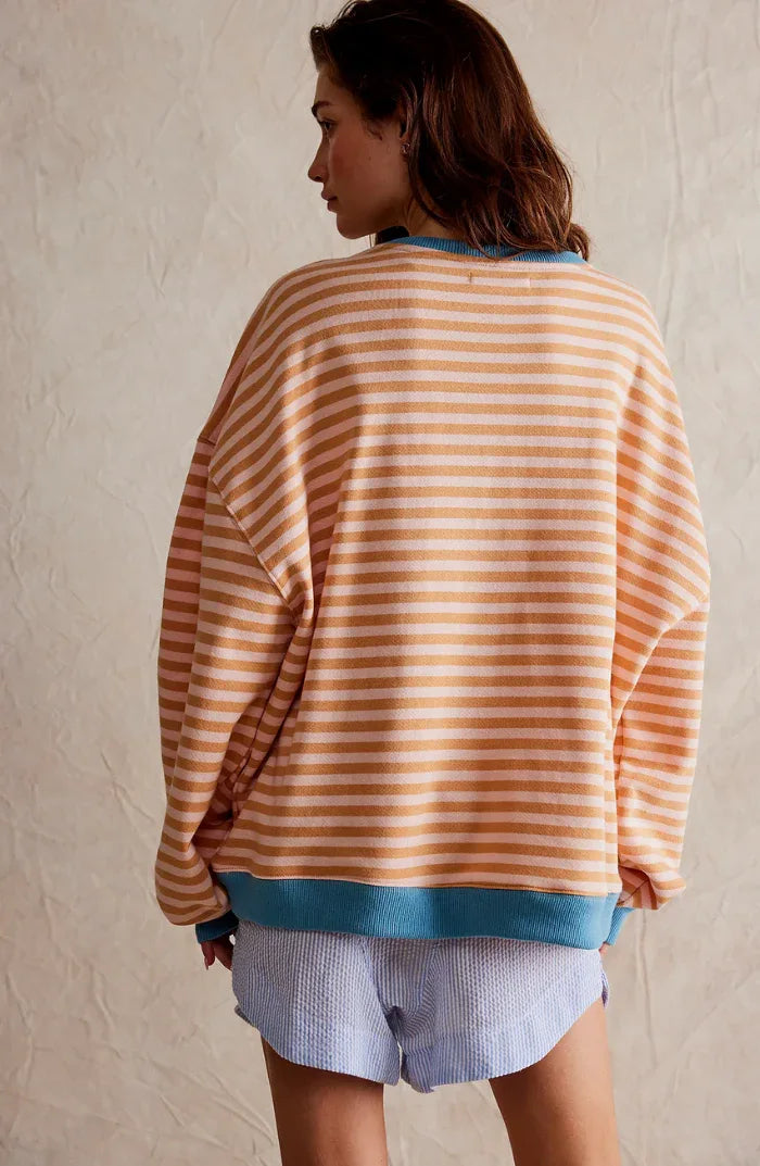 Ashley | Playful Striped Sweater - MABEL LONDON