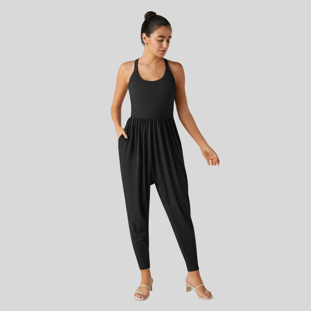 DAYEA™ – Comfy Backless U-Neck Lounge Jumpsuit - MABEL LONDON
