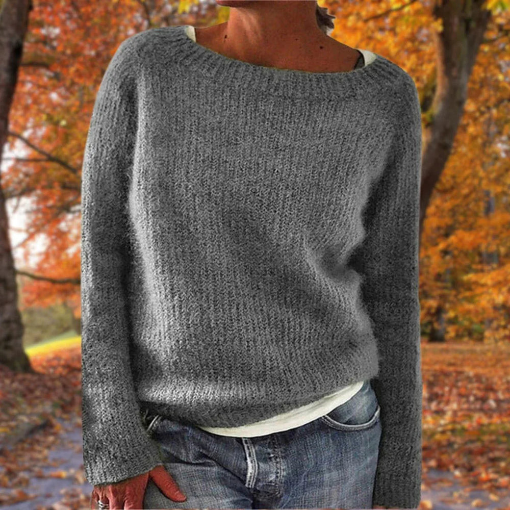 Alessia - Classic Wool Sweater - MABEL LONDON