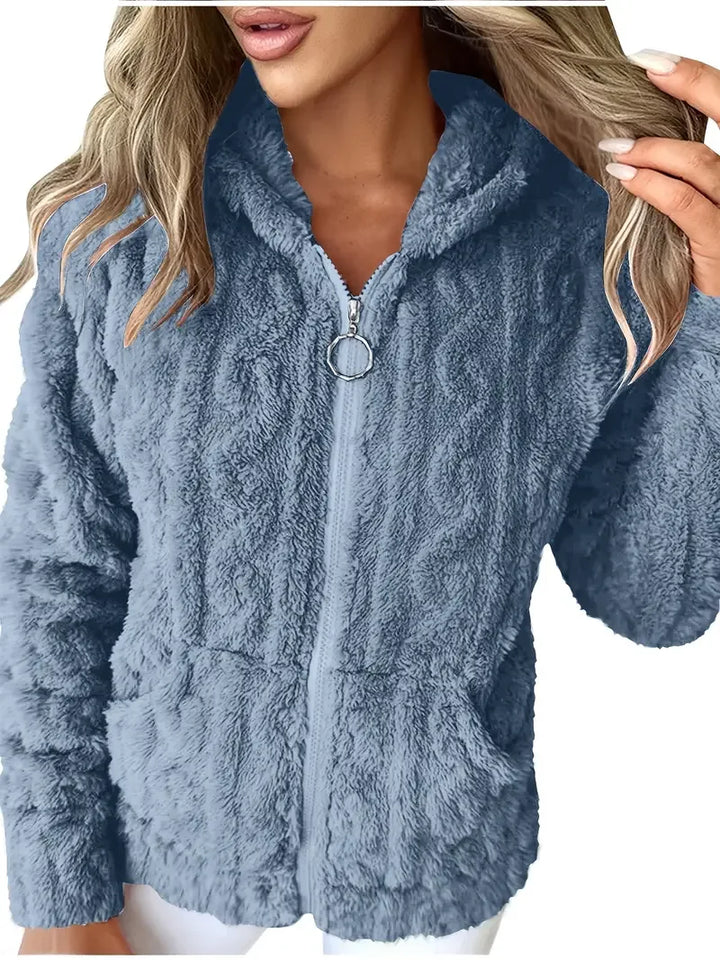 Ruth | Classic Zip-Up Hoodie - MABEL LONDON