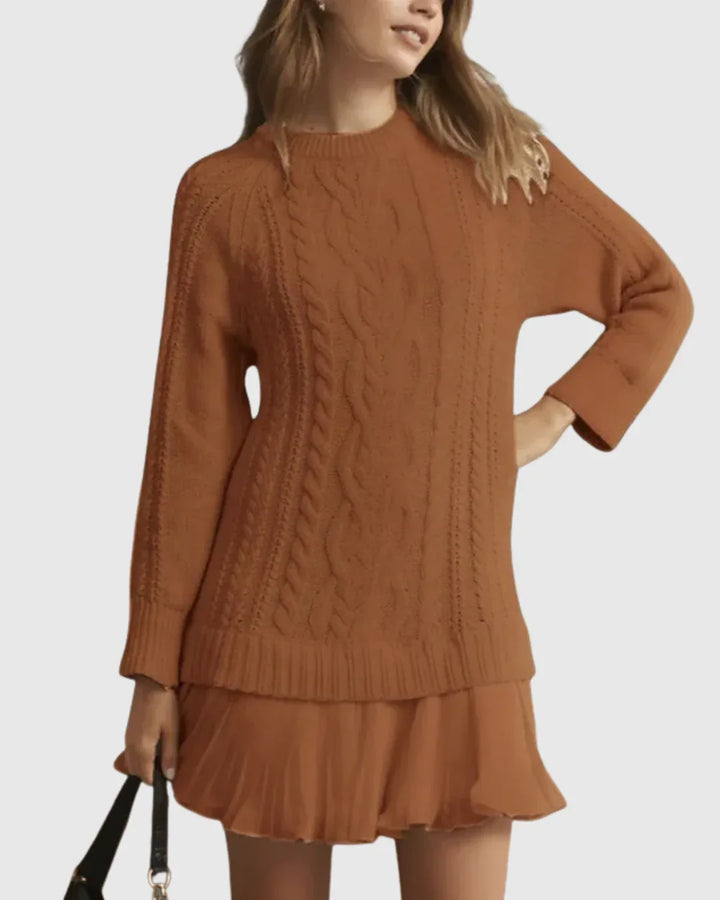 Eira | Classic Sweater Dress - MABEL LONDON