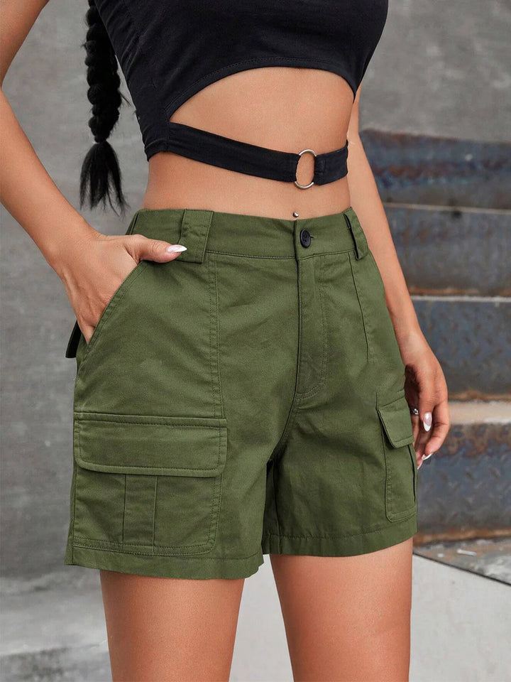 MARISOL™ - Comfy Cargo Shorts - MABEL LONDON