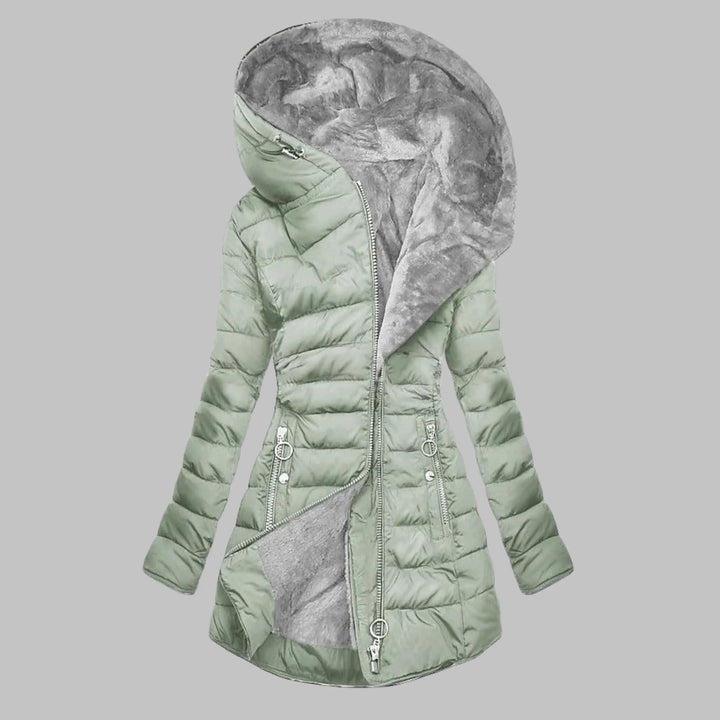 YENGE™ - Casual Slim Fit Hooded Long Sleeve Jacket - MABEL LONDON