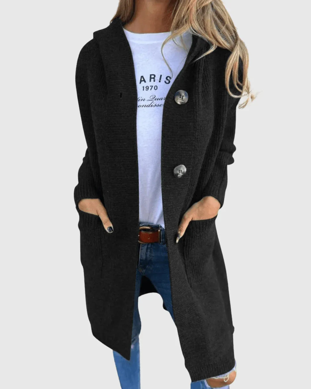 Blythe | Long Chic Cardigan - MABEL LONDON