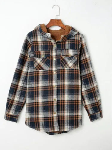 HANNAH™ - Chic Plaid Jacket - MABEL LONDON