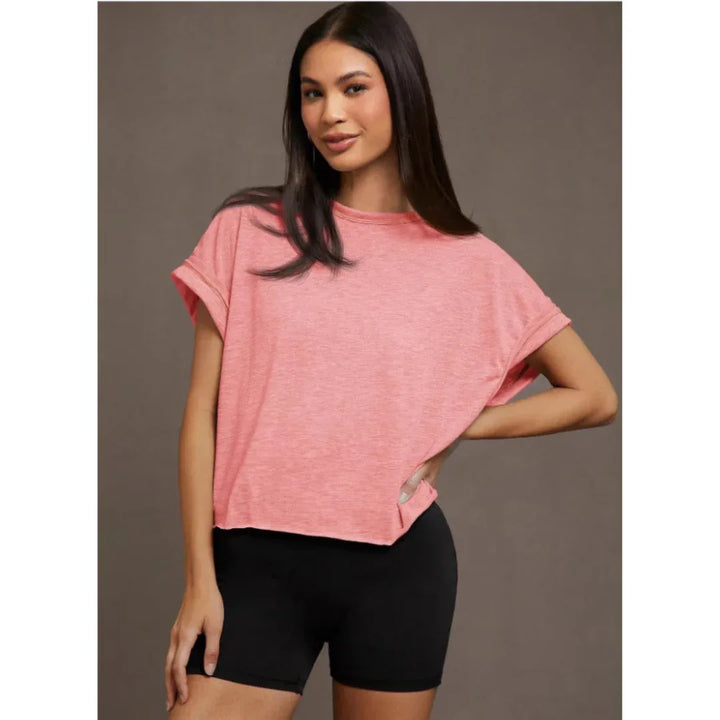 SEREIA™ - Everyday Cut Out Hemline Womenswear Top - MABEL LONDON