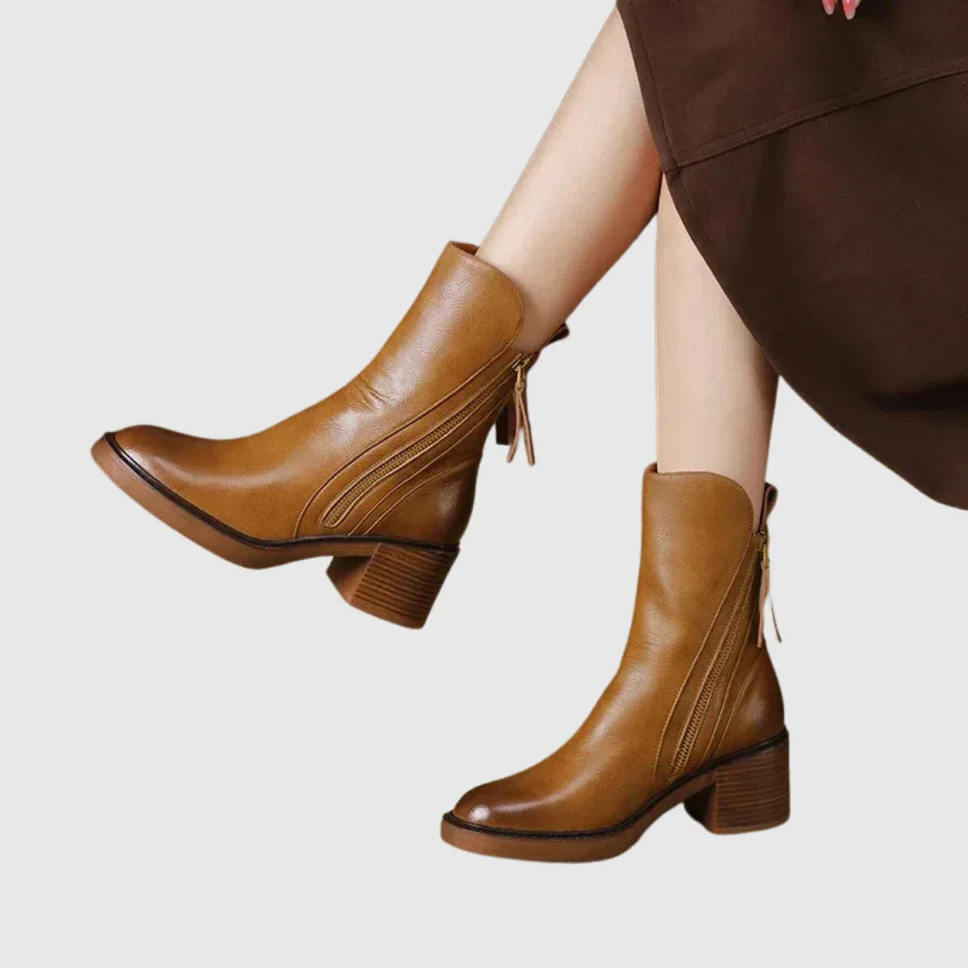 Streamlined Ankle Boots - MABEL LONDON
