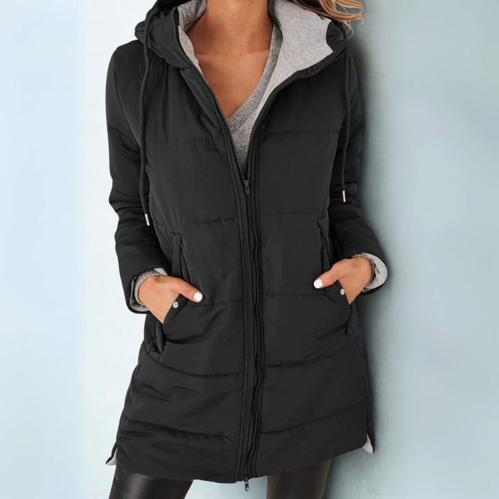 YILA™ - Casual Hooded Puffer Down Jacket - MABEL LONDON