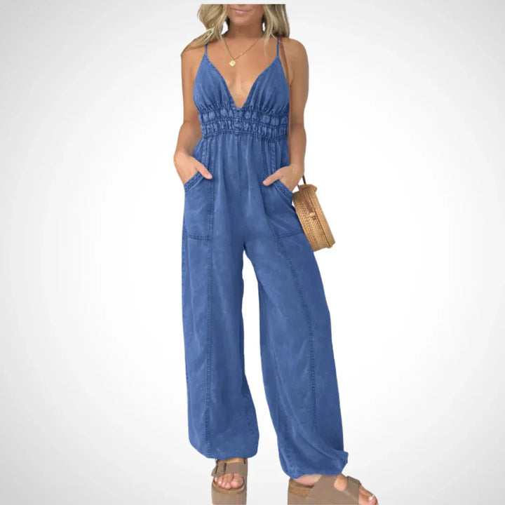 KYLINE™ - Classic Plain Jumpsuit - MABEL LONDON