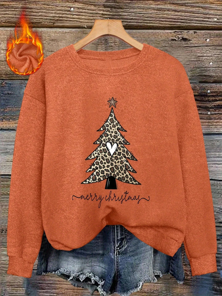 Luna – Fluffy Heart-Button Knit Sweater - MABEL LONDON