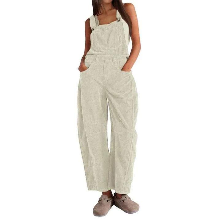 ISABELLE™ - Stylish Overalls with Barrel Leg & Adjustable Fit - MABEL LONDON