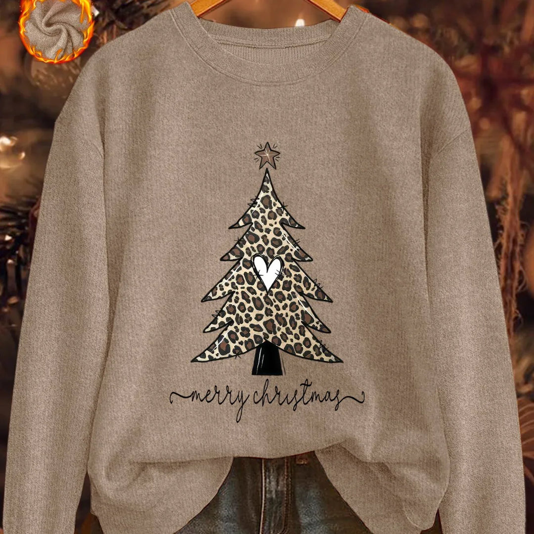 Luna – Fluffy Heart-Button Knit Sweater - MABEL LONDON