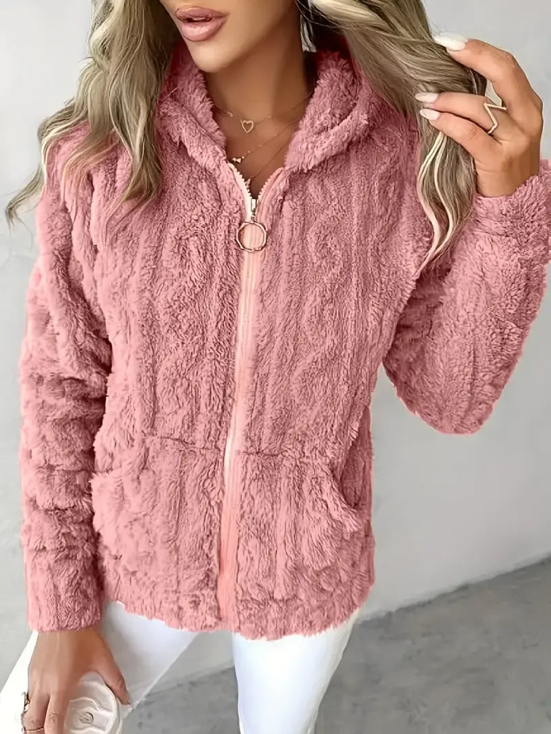 Ruth | Classic Zip-Up Hoodie - MABEL LONDON