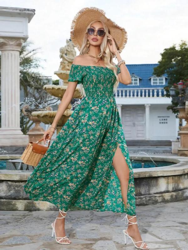 AMELISE™ – Vintage Casual Ruffle Summer Dress - MABEL LONDON