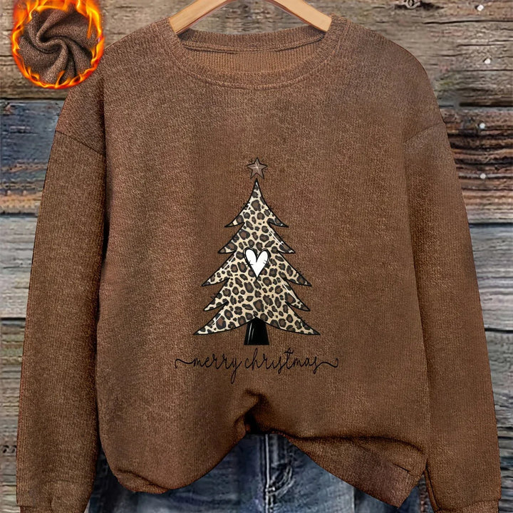 Luna – Fluffy Heart-Button Knit Sweater - MABEL LONDON