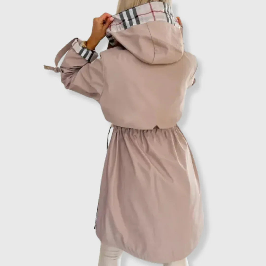 Imogen | Waterproof Zip Coat - MABEL LONDON