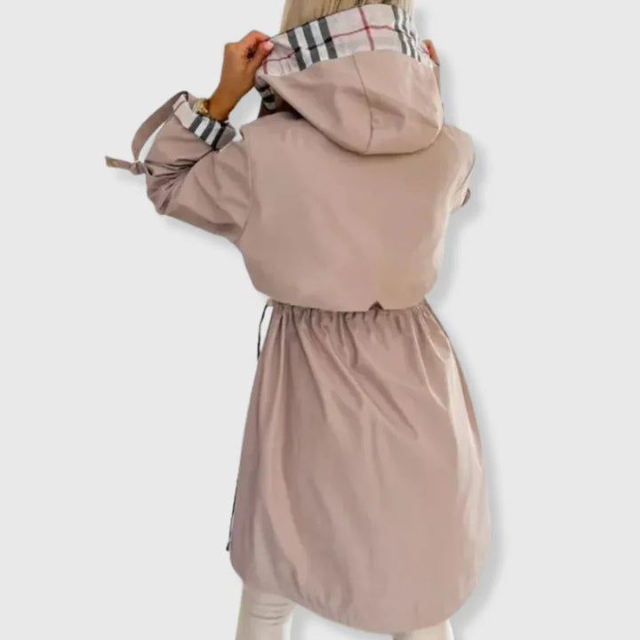 Imogen | Waterproof Zip Coat - MABEL LONDON