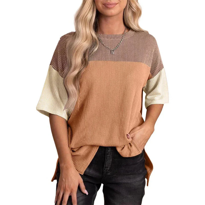 BRYNLUE™ – Casual Loose Fit Striped Summer Top - MABEL LONDON