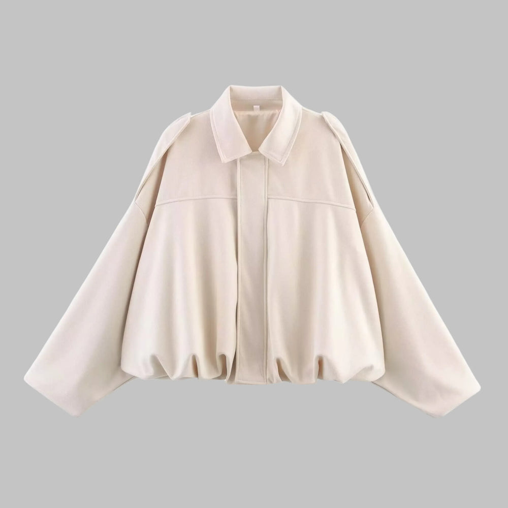 ARBANA™ - Comfy Loose Fit Military Jacket - MABEL LONDON