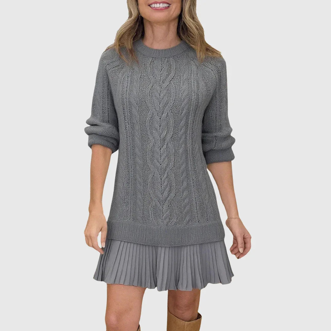 Eira | Classic Sweater Dress - MABEL LONDON