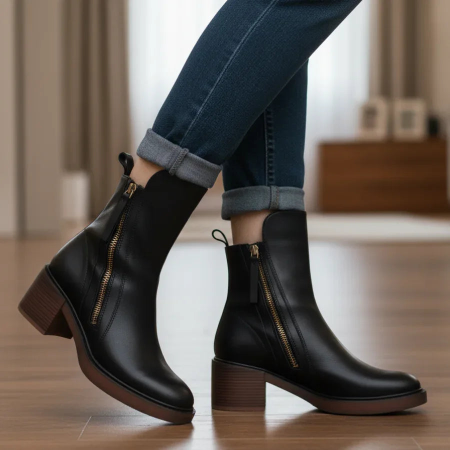 Valorine | Ankle Boots - MABEL LONDON