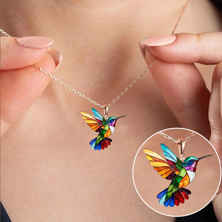 ROLA | BEAUTIFUL HUMMINGBIRD NECKLACE - MABEL LONDON