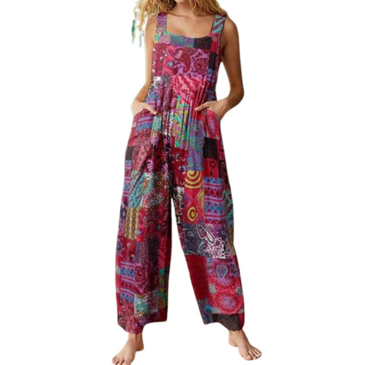 MAELANI™ – Relaxed Casual Dual Pocket Overall Jumpsuit - MABEL LONDON