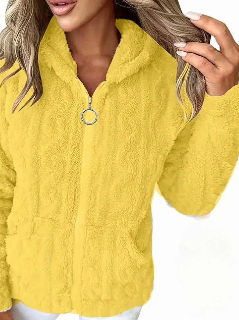 Ruth | Classic Zip-Up Hoodie - MABEL LONDON