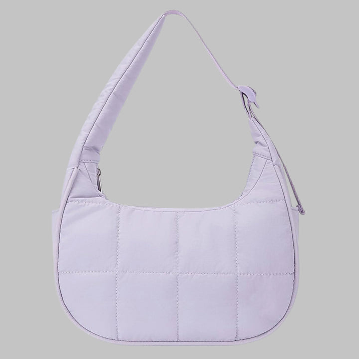 ZARIAH™ - Chic Mini Puffer Crescent Shoulder Bag - MABEL LONDON