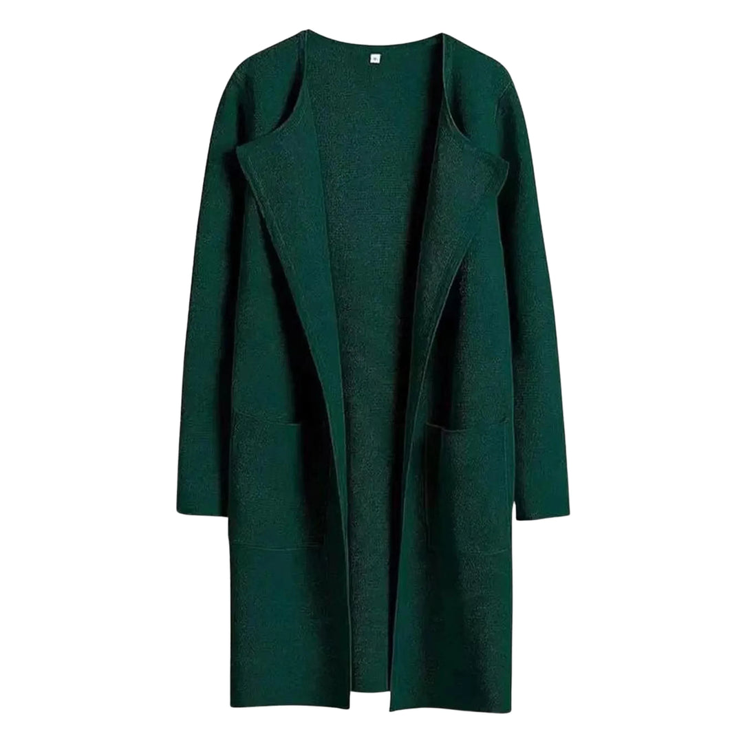 VALENCIA™ - Casual Open Front Long Sleeve Jacket - MABEL LONDON