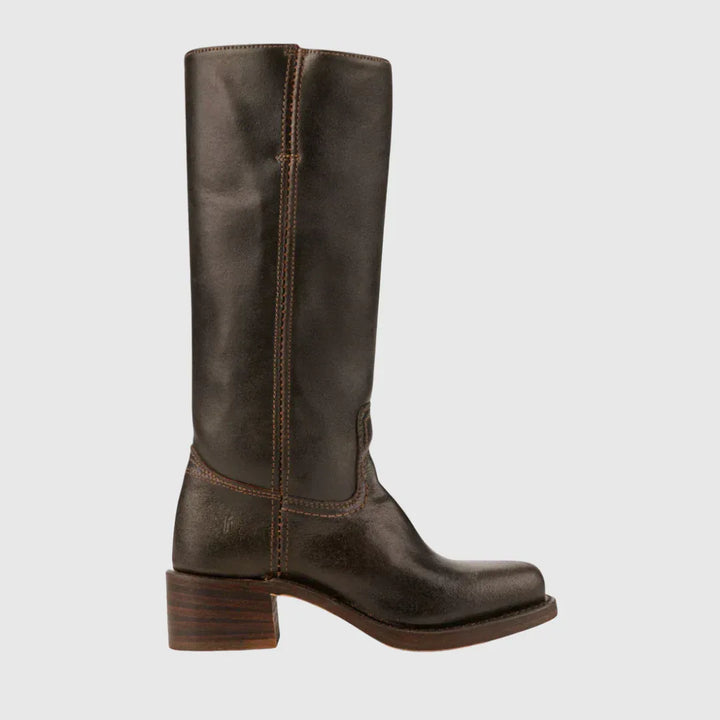 LERELIA | LEATHER KNEE-HIGH BOOTS - MABEL LONDON