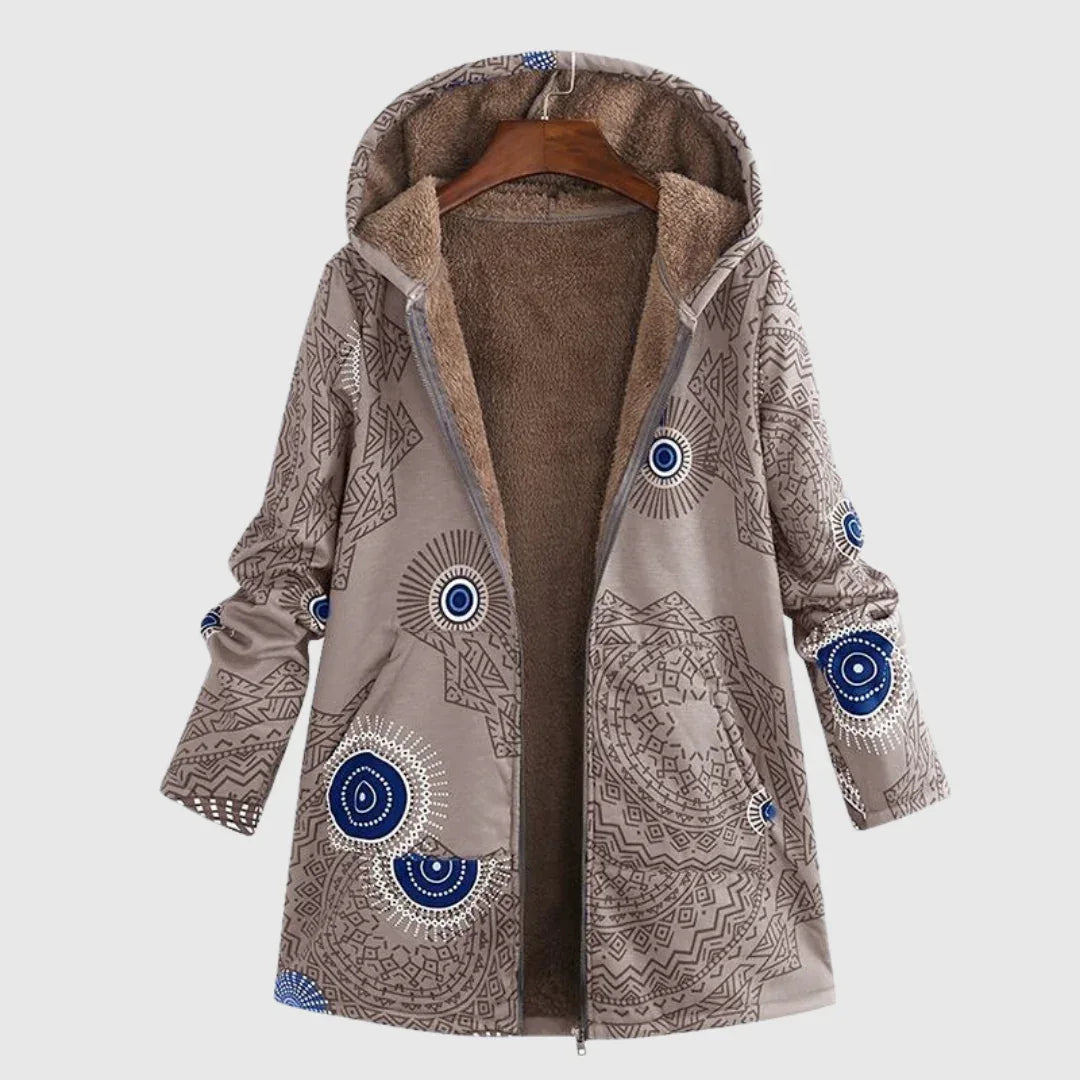 Williow | Warm Hooded Jacket - MABEL LONDON