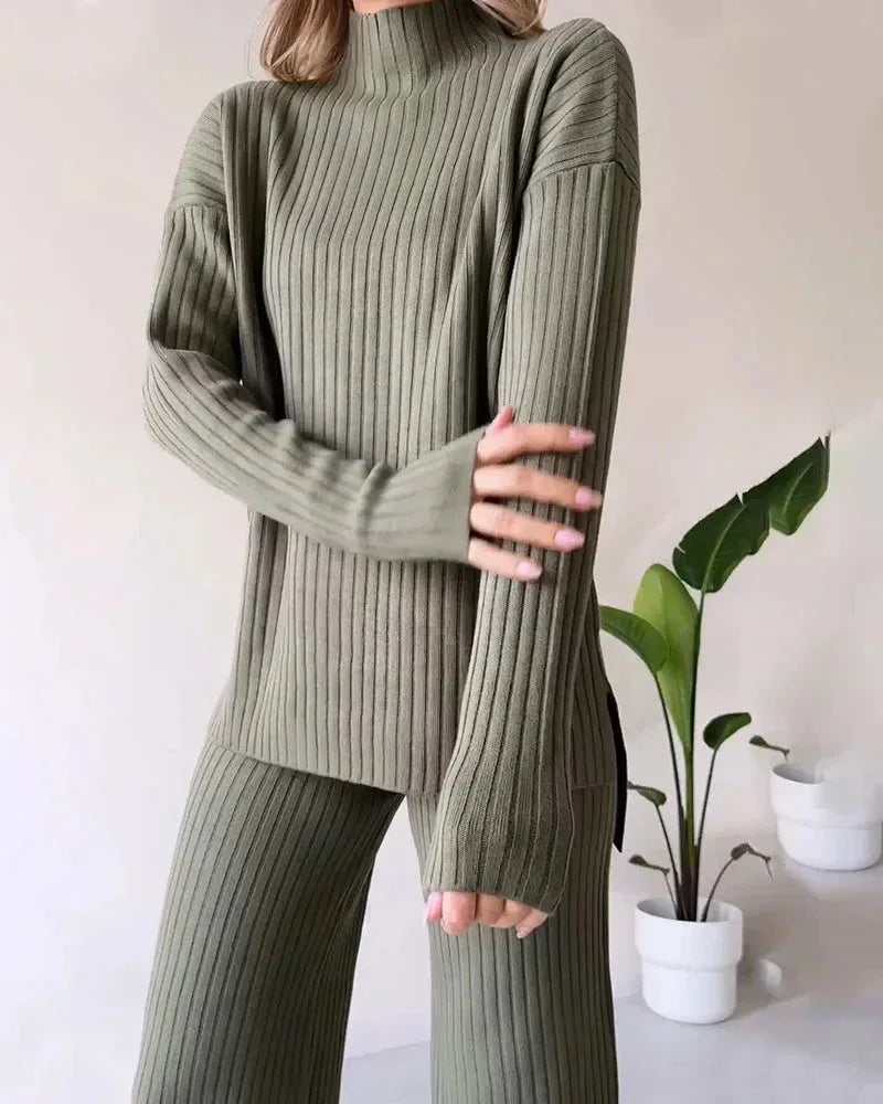 LILY™ | Cozy Matching Sweater Set - MABEL LONDON