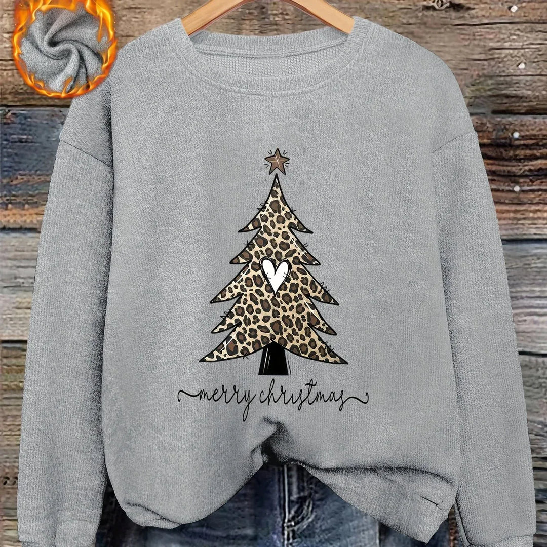 Luna – Fluffy Heart-Button Knit Sweater - MABEL LONDON