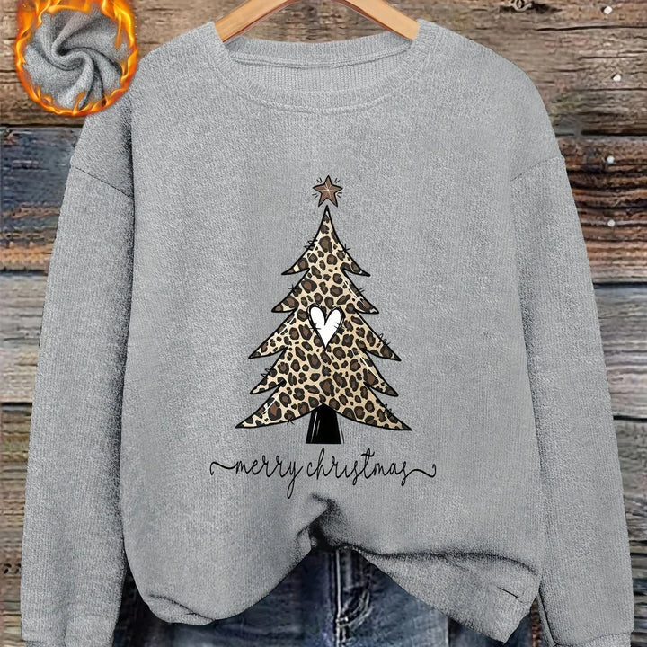 Luna – Fluffy Heart-Button Knit Sweater - MABEL LONDON