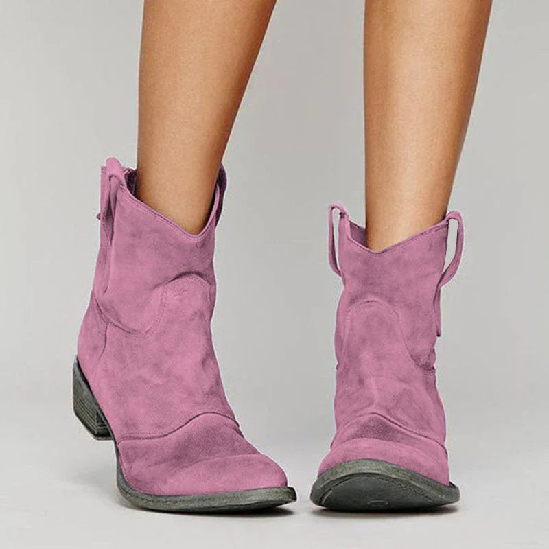 MARIELLE™ - Modern Ranch Boots - MABEL LONDON