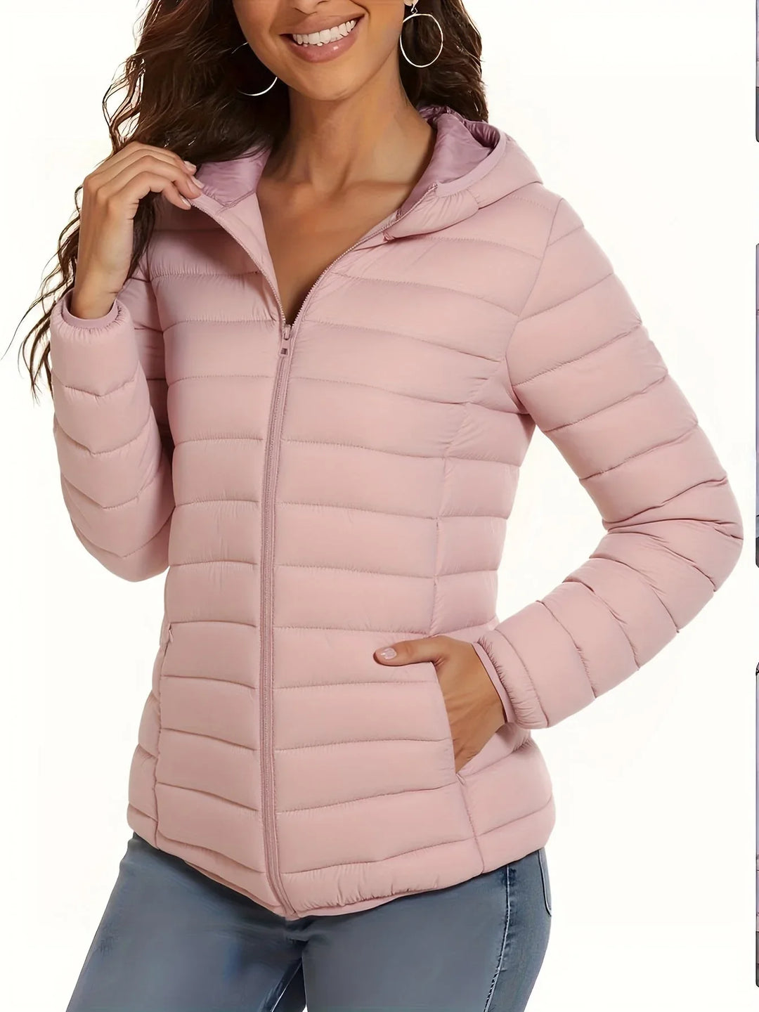 Olivia | Ultra-Light Down Jacket - MABEL LONDON