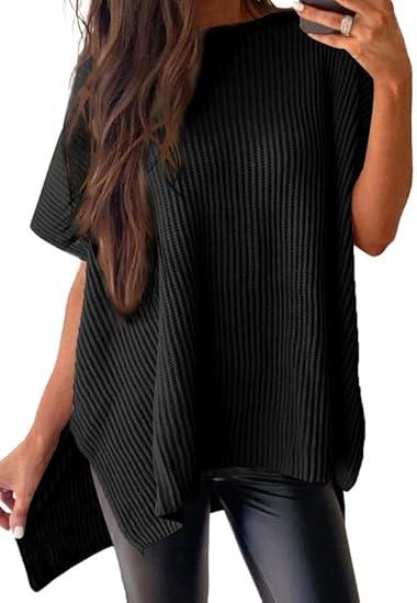 SANDRINE™ - Effortless Chic Sweater Top - MABEL LONDON
