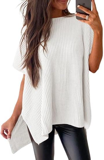 SANDRINE™ - Effortless Chic Sweater Top - MABEL LONDON