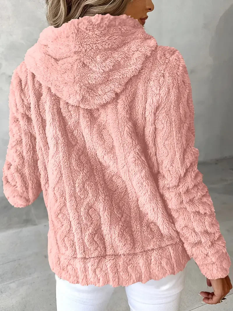 Ruth | Classic Zip-Up Hoodie - MABEL LONDON